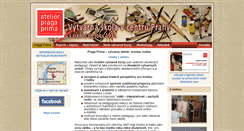 Desktop Screenshot of pragaprima.cz